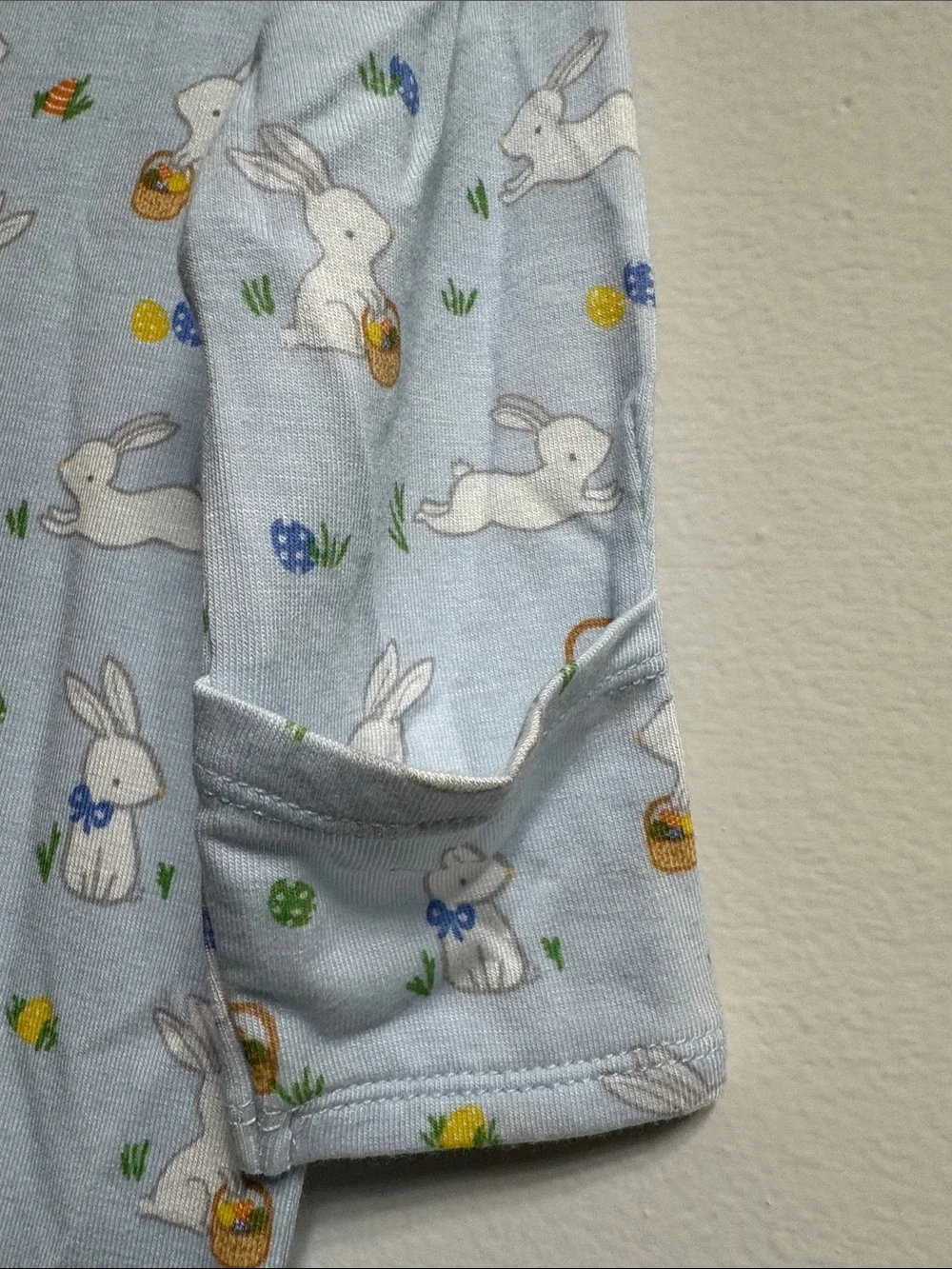 NWT Angel Dear Light Blue Bunny Sleep Gown | 0-3 months